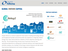 Tablet Screenshot of dfjathena.com